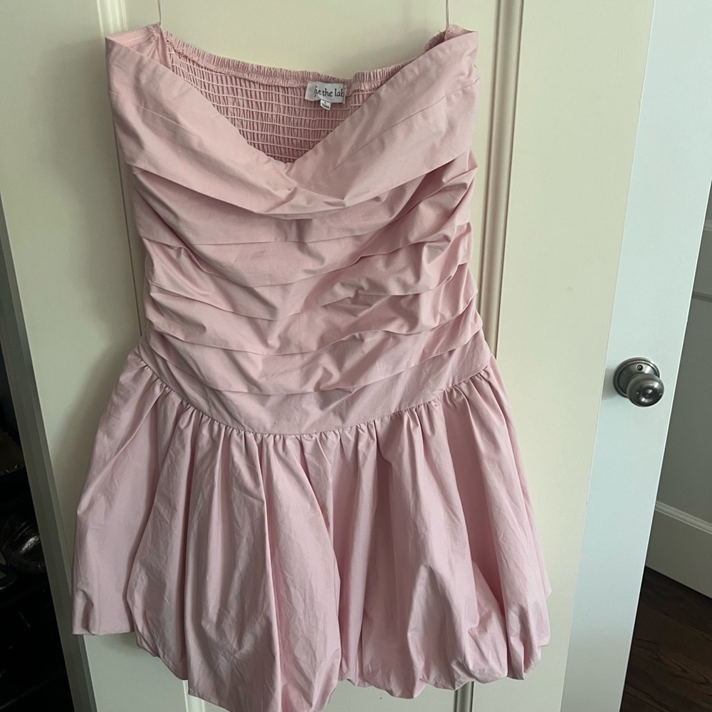 Pink Mini Dress by La Belle